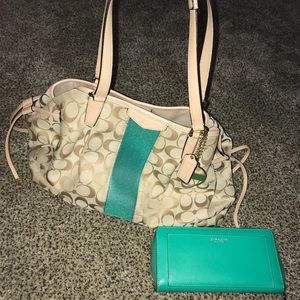 Coach purse & wallet